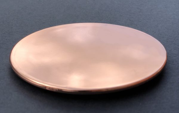 Copper Coloured Container Candle Lid