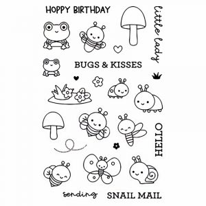 ipcs027 Garden Friends Clear Stamp Sheet